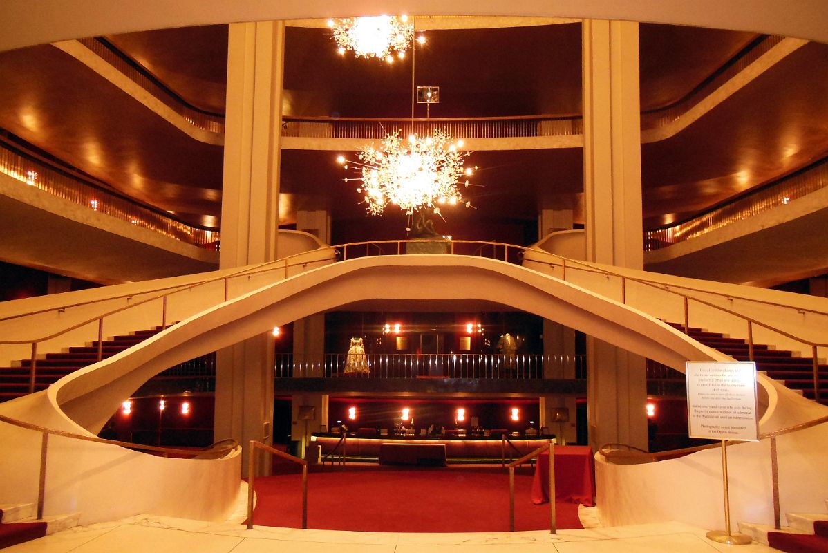 05-01 The Metropolitan Opera House Inside Entrance With Stairs And ...